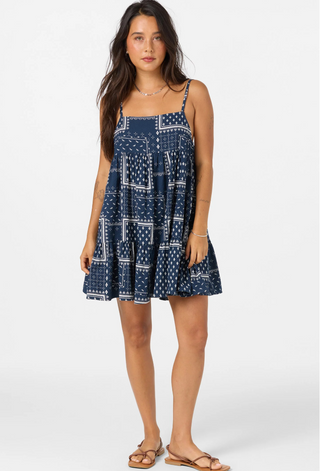 O'Riginals Rilee Printed Cover-Up Dress (Navy)