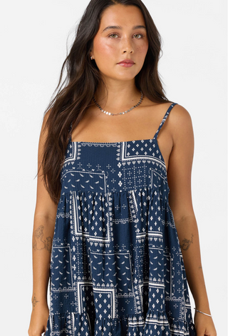 O'Riginals Rilee Printed Cover-Up Dress (Navy)