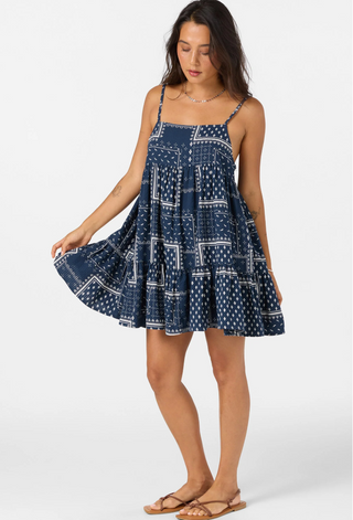 O'Riginals Rilee Printed Cover-Up Dress (Navy)