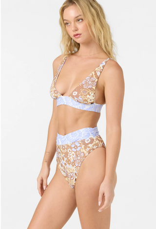 Izabelle Floral Cancun Revo Fixed Triangle Top (BLJ)