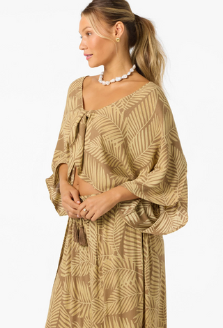 Anna Printed Reversible Cover-Up Top (DKH) ONLINE EXCLUSIVE