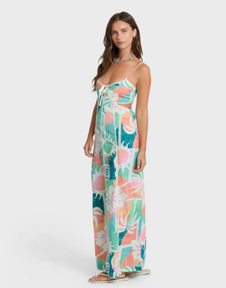 BLUE HORIZONS MAXI DRESS  (MYB)