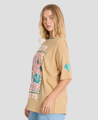 Salty Since Short Sleeve Cotton Graphic T-Shirt (CUR)