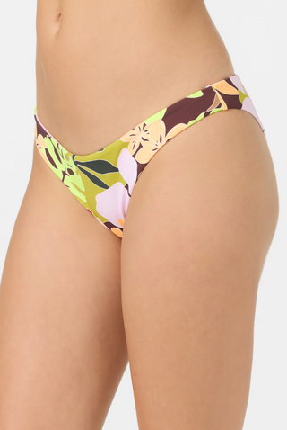 Leah Tropical Geo Rockley Medium Bikini Bottoms (MUL)