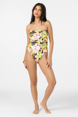 Leah Tropical Geo Ubud One-Piece Swimsuit (MUL)