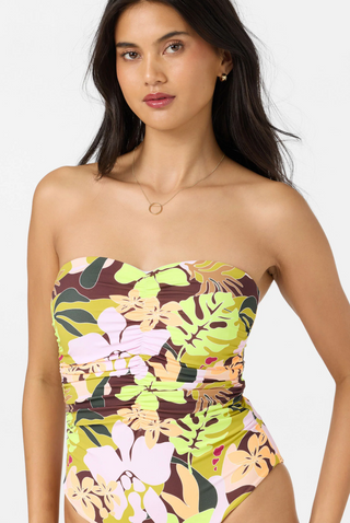 Leah Tropical Geo Ubud One-Piece Swimsuit (MUL)