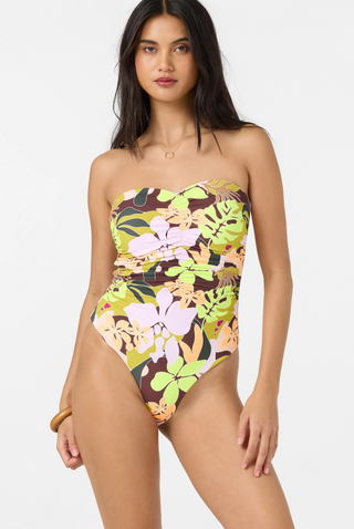 Leah Tropical Geo Ubud One-Piece Swimsuit (MUL)