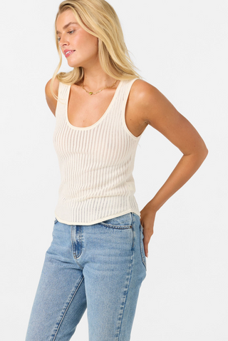 Caldwell Knit Tank Top (Tofu)