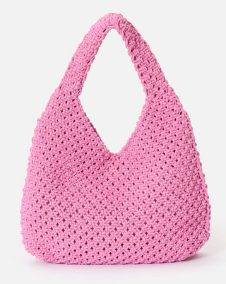 Macrame Sand Free 4L Tote (Pink)