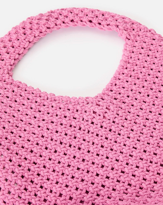 Macrame Sand Free 4L Tote (Pink)