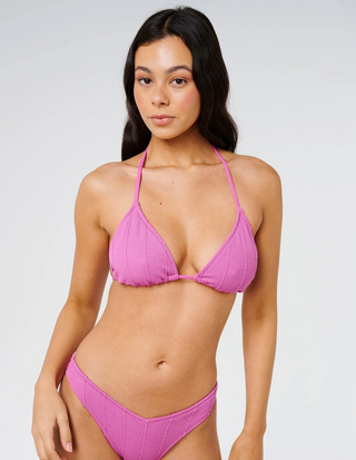 Vibe Surf Multi Fit Triangle Bikini Top (Pink Purple)