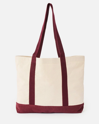 Mixed Logo Tote 25L (Natural/Plum)