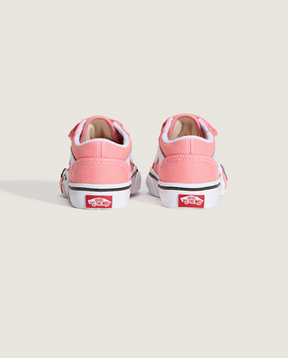 Toddler Old Skool V Flower (Sunset Blush Pink)