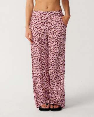 PARTY WAVE BEACH PANT (Dark Plum)