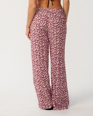 PARTY WAVE BEACH PANT (Dark Plum)