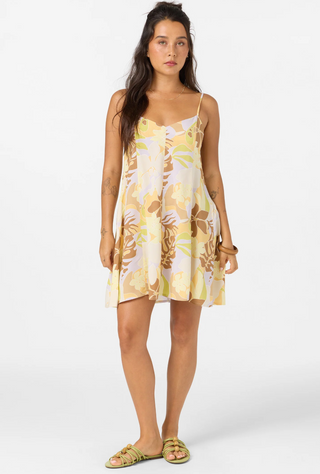 Darcy Leah Tropical Mini Dress (CEL) ONLINE EXCLUSIVE