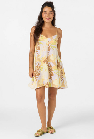 Darcy Leah Tropical Mini Dress (CEL) ONLINE EXCLUSIVE