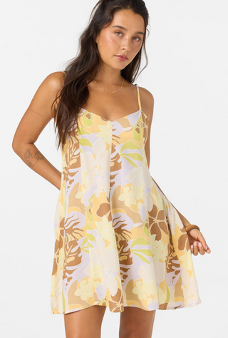 Darcy Leah Tropical Mini Dress (CEL) ONLINE EXCLUSIVE