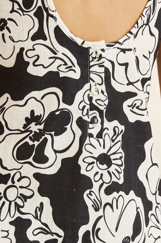 Georgia Floral Mini Dress (CRE) ONLINE EXCLUSIVE
