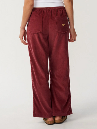 KEEPSAKES WASHED CORD PANT (DARK PLUM) ONLINE EXCLUSIVE