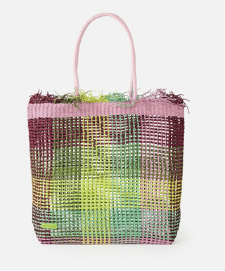 SAND FREE 20L PLAID TOTE (MULTI) ONLINE EXCLUSIVE