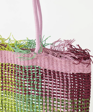 SAND FREE 20L PLAID TOTE (MULTI) ONLINE EXCLUSIVE