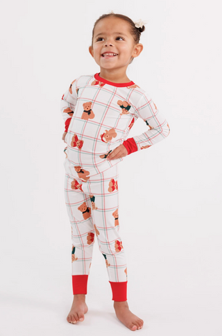 Cozy Christmas Bears Two Piece Set