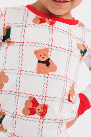 Cozy Christmas Bears Two Piece Set