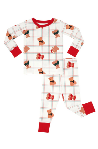 Cozy Christmas Bears Two Piece Set