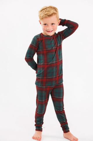 Holiday Heritage Plaid Two Piece Set