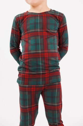 Holiday Heritage Plaid Two Piece Set