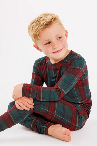 Holiday Heritage Plaid Two Piece Set