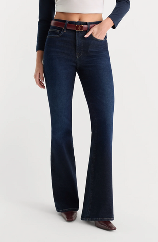 good legs flare jeans (Indigo1308)