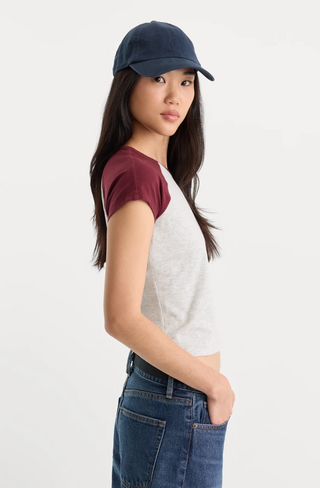 the raglan tee (Vintage Grey)