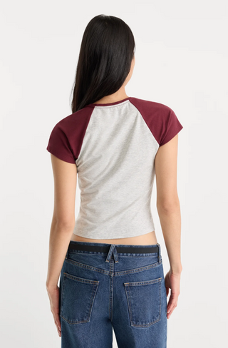 the raglan tee (Vintage Grey)