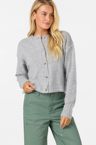 O'Riginals Calder Long Sleeve Cardigan (ASHH) ONLINE EXCLUSIVE
