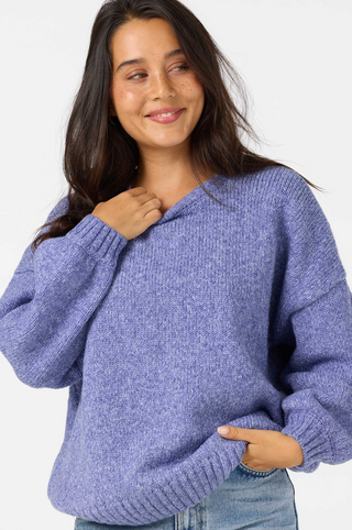 Bayou Heather Long Sleeve Sweater (RYL) ONLINE EXCLUSIVE