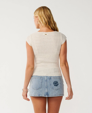 BOSSA NOVA TEXTURED SHORT SLEEVE TEE (BONE) ONLINE EXCLUSIVE