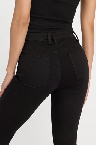 never fade good legs flare jeans (BLACK001)