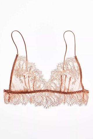 LACE BOUND TRIANGLE BRA (Hazel)