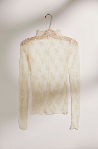 Lady Lux Layering Top (Evening Creme)