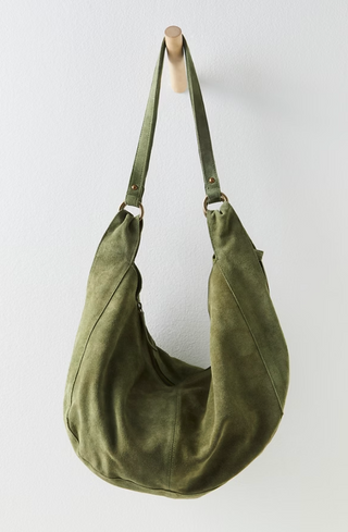 ROMA SUEDE TOTE (Olive Moss)