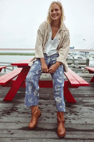 SEASIDE PULL-ON PANT (Indigo Combo Rodeo) ONLINE EXCLUSIVE