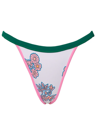 Strawberry Breeze Islandia Regular Rise Single Strap Bikini Bottom