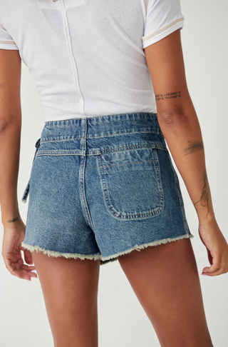 EMMY DENIM SKORT (Misty Blue)
