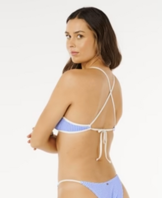Poolside Bralette Bikini Top (Blue)