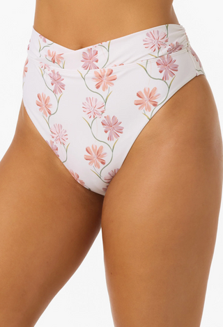 Ivy Floral Stellan High Rise Skimpy Bottoms (TOFU)