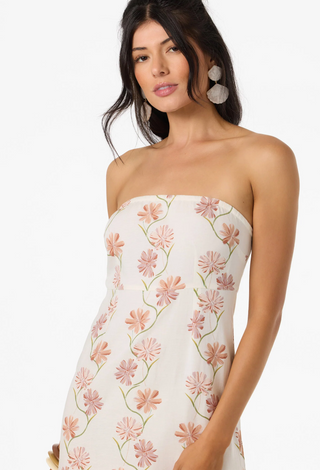 Cassie Ivy Floral Mini Dress (TOFU)