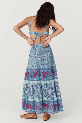 SPELL LOVE JETTY Maxi Skirt (Blue Nirvana) ONLINE EXCLUSIVE