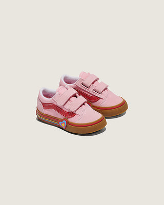 Toddler Old Skool (Heart Pink Multi)